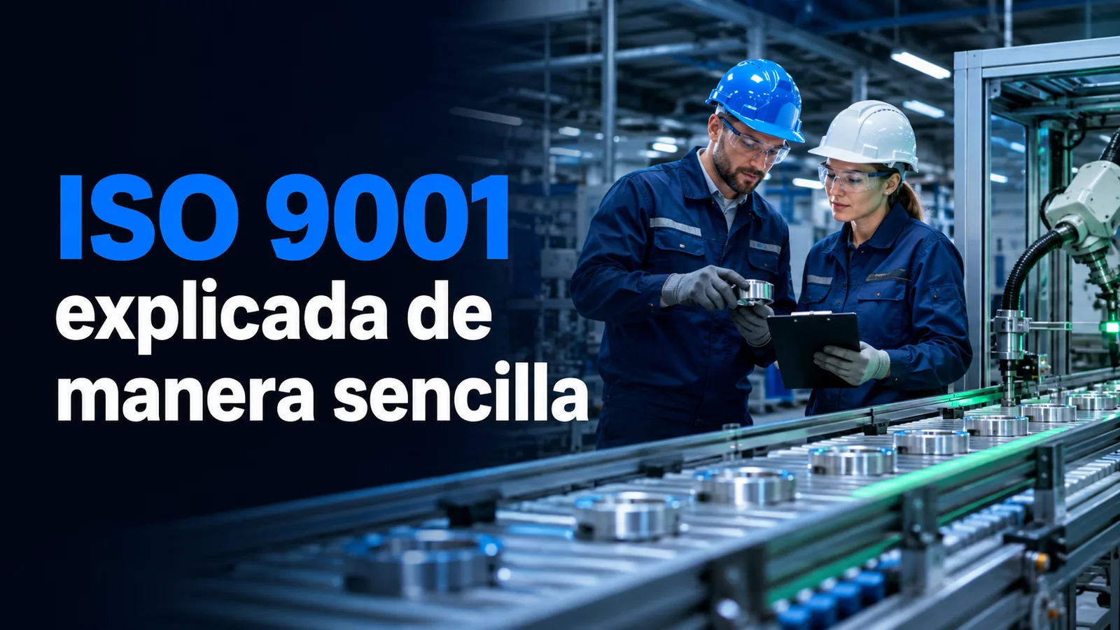 Diagrama sobre procesos, medición y mejora continua en ISO 9001