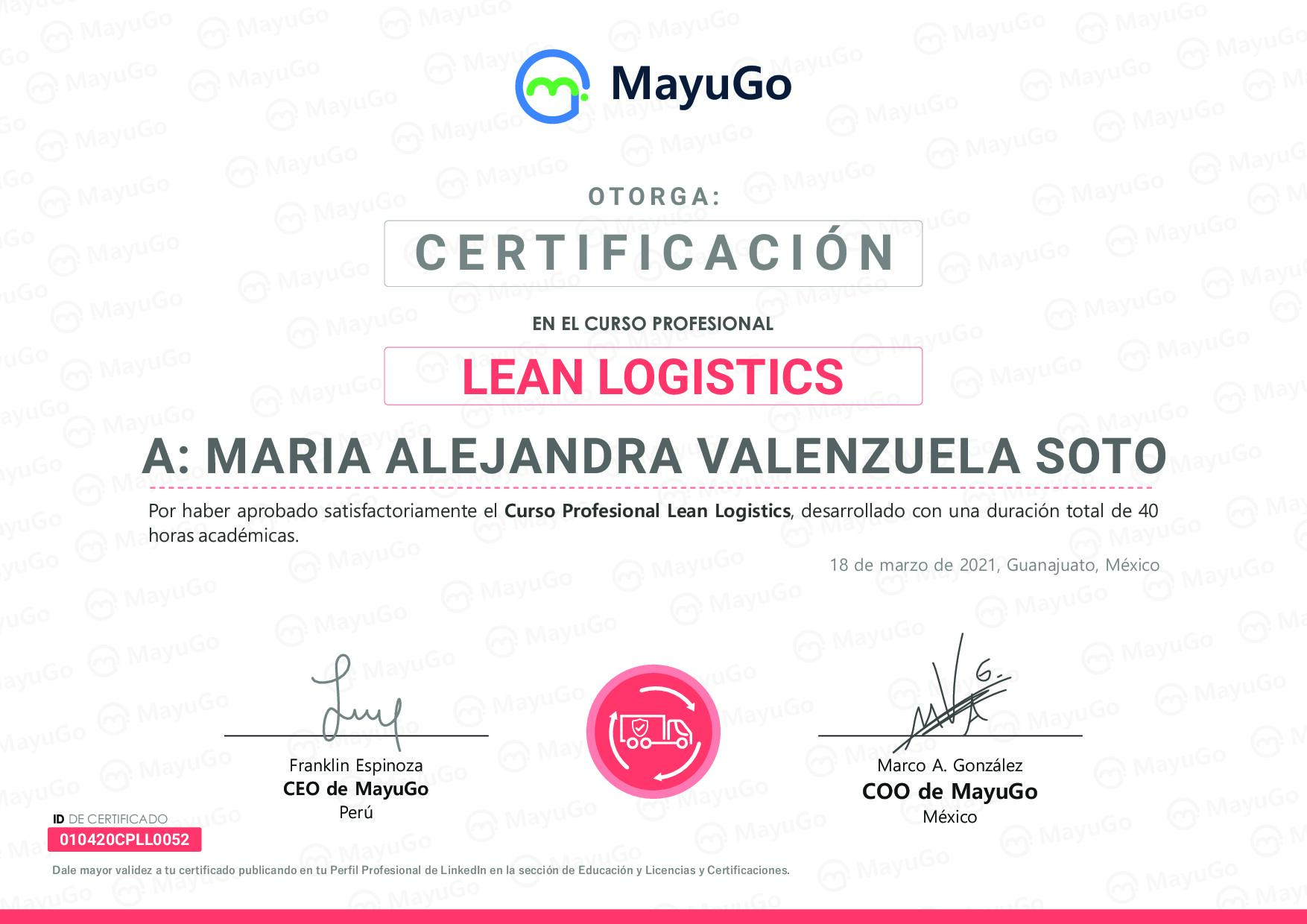 Certificado