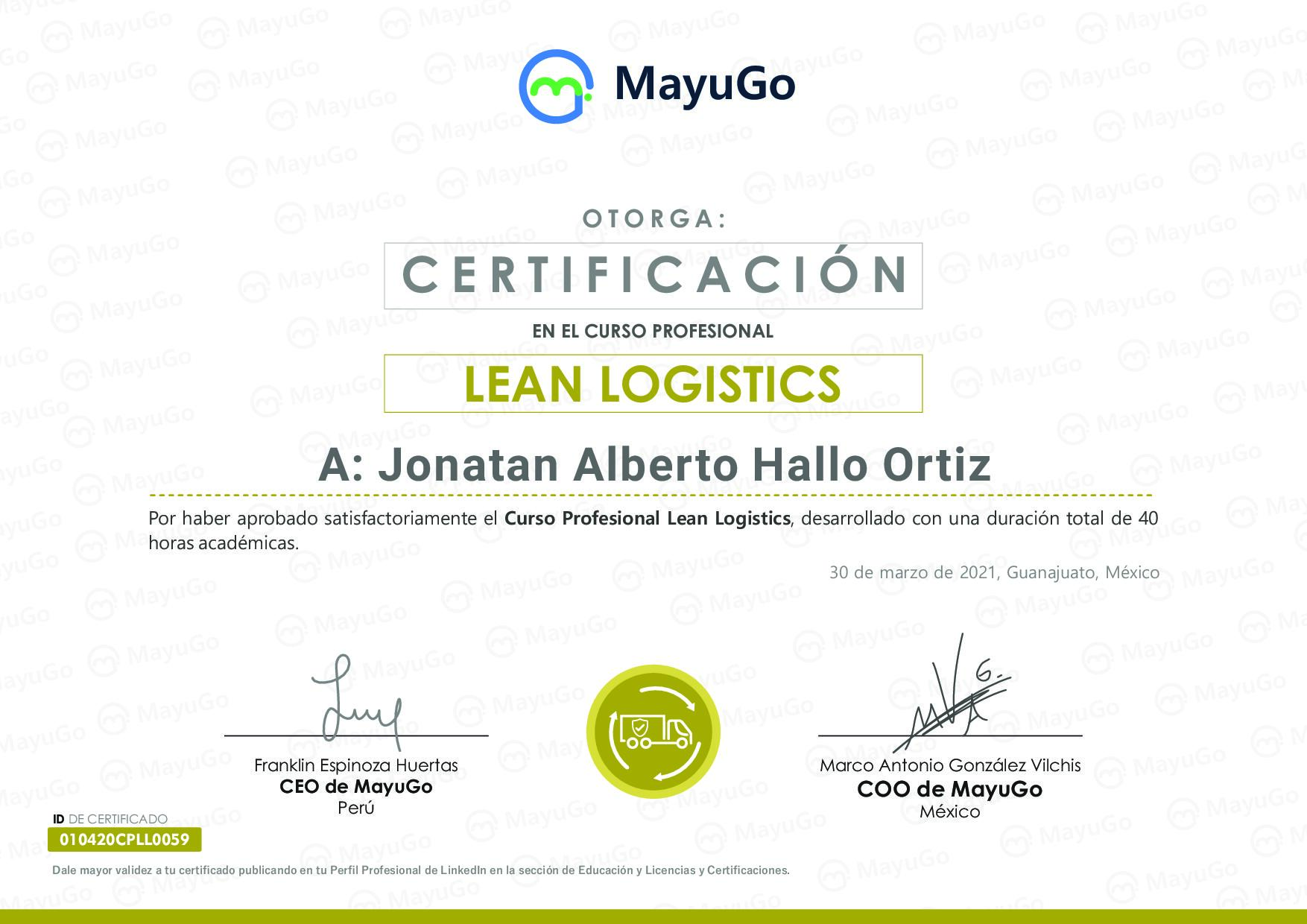 Certificado