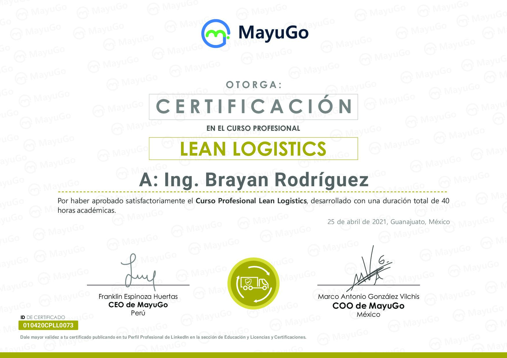 Certificado
