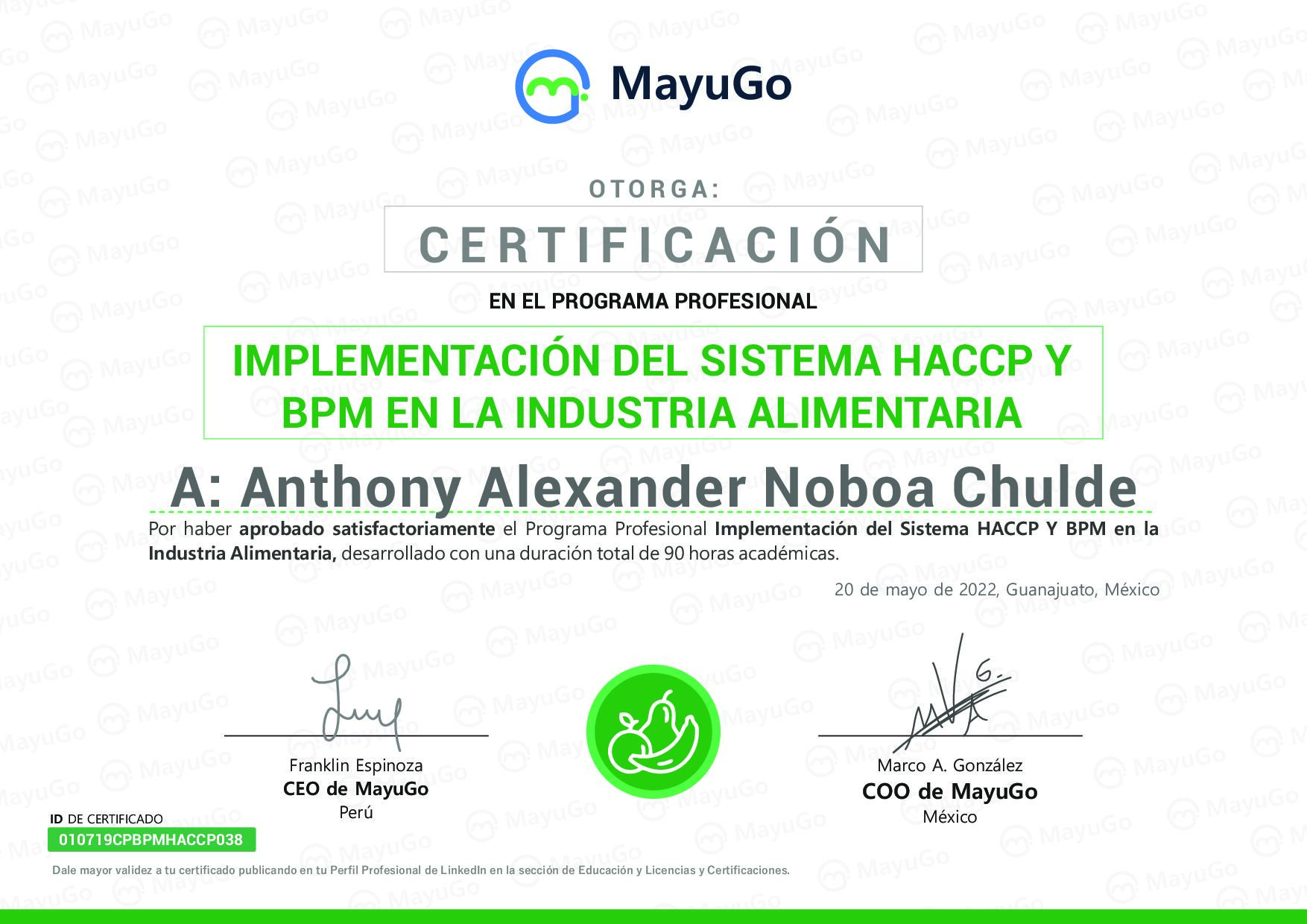 Certificado