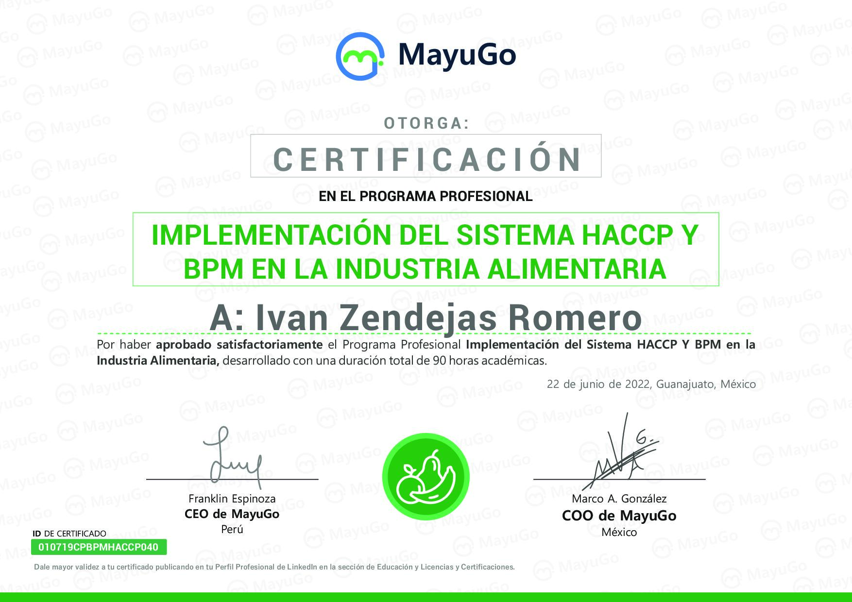 Certificado