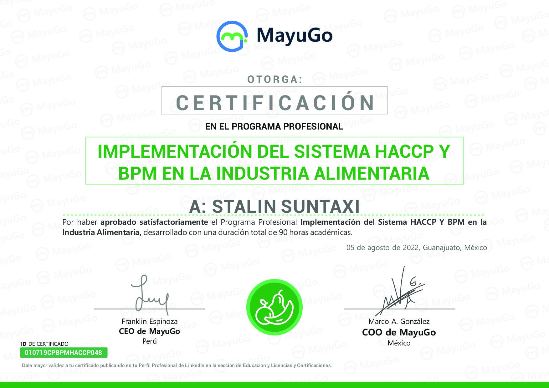 Certificado