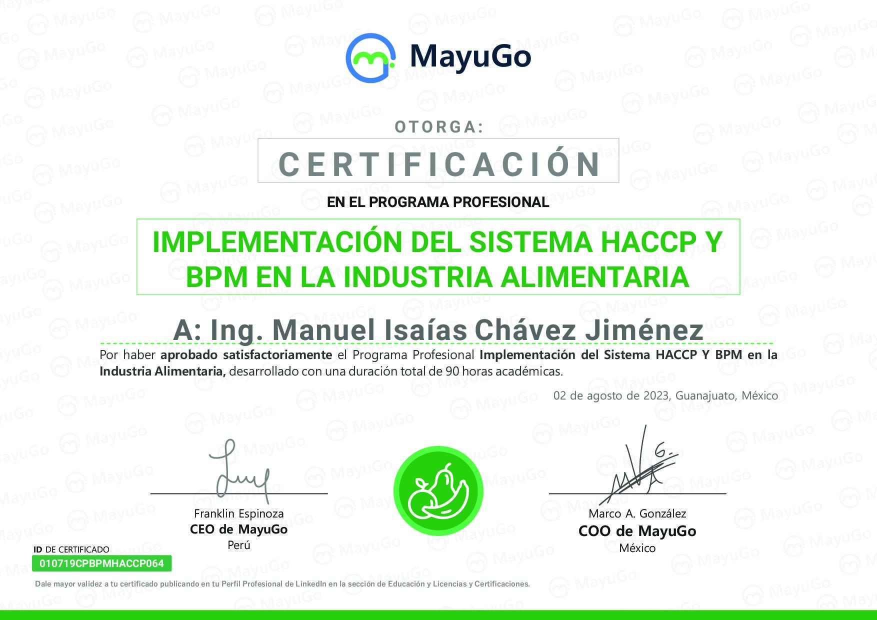 Certificado
