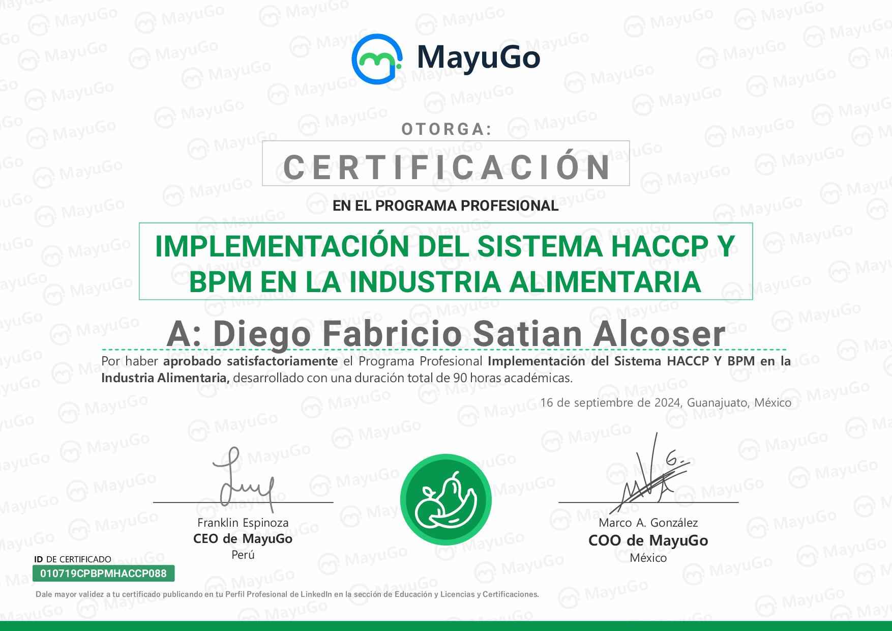 Certificado