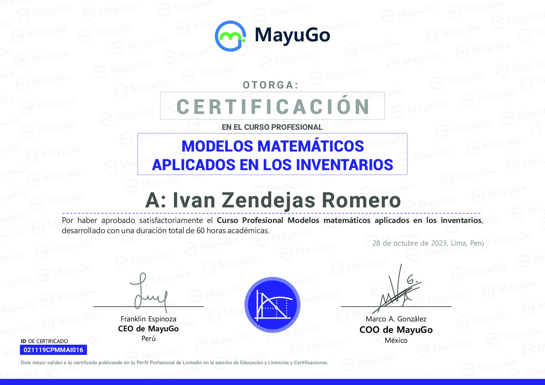 Certificado