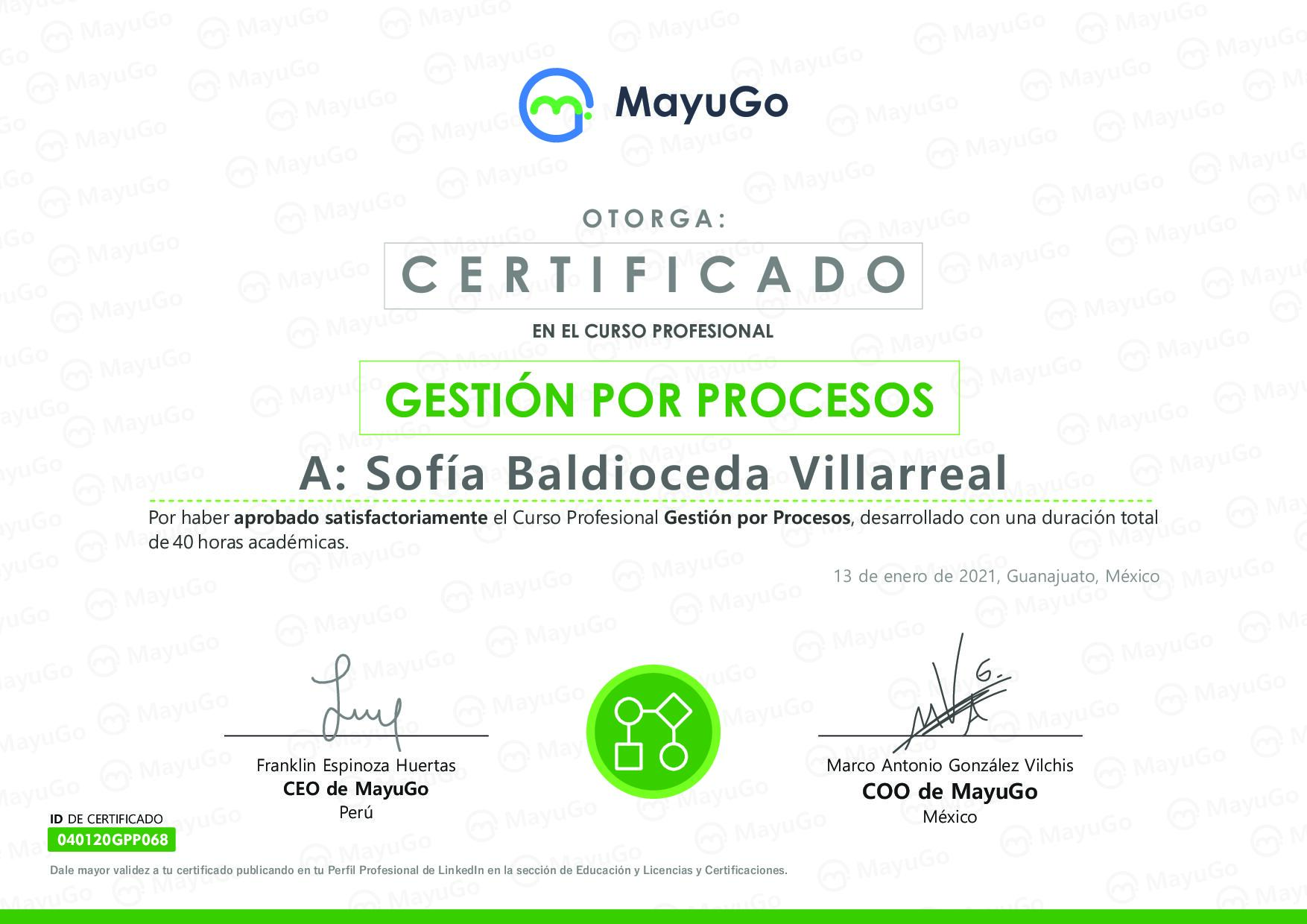 Certificado