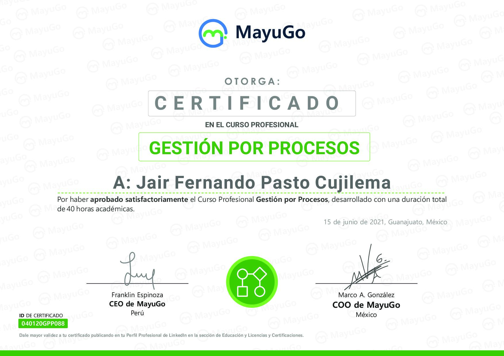 Certificado