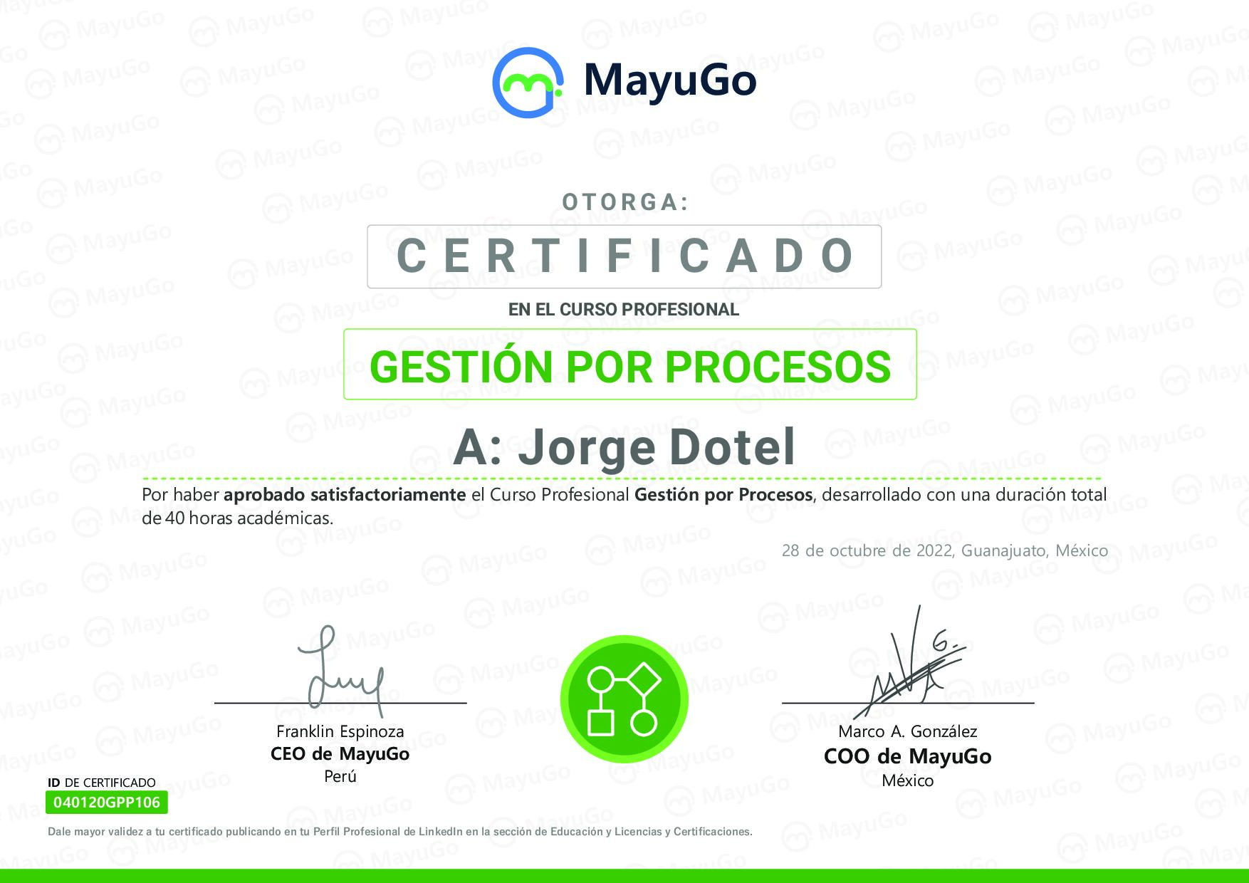 Certificado