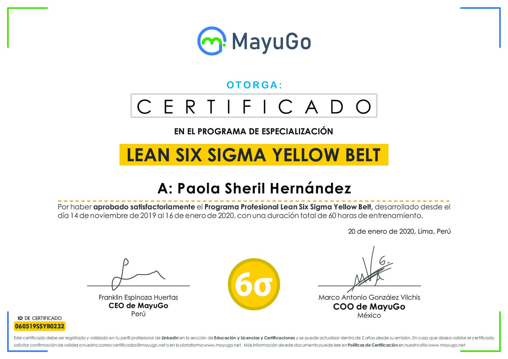 Certificado