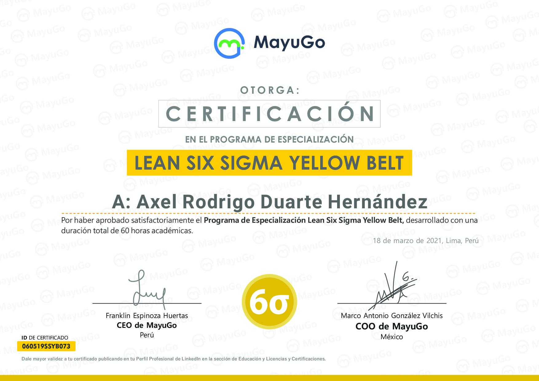 Certificado