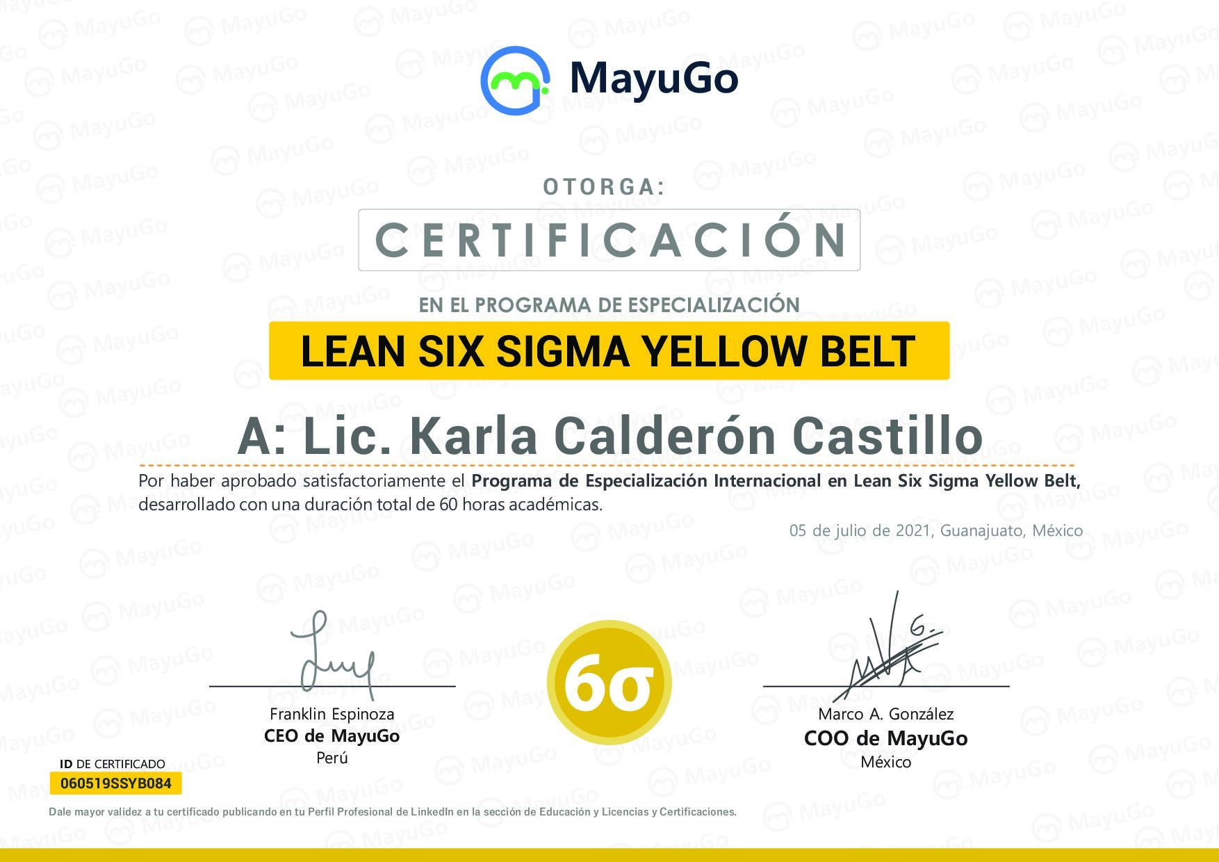 Certificado