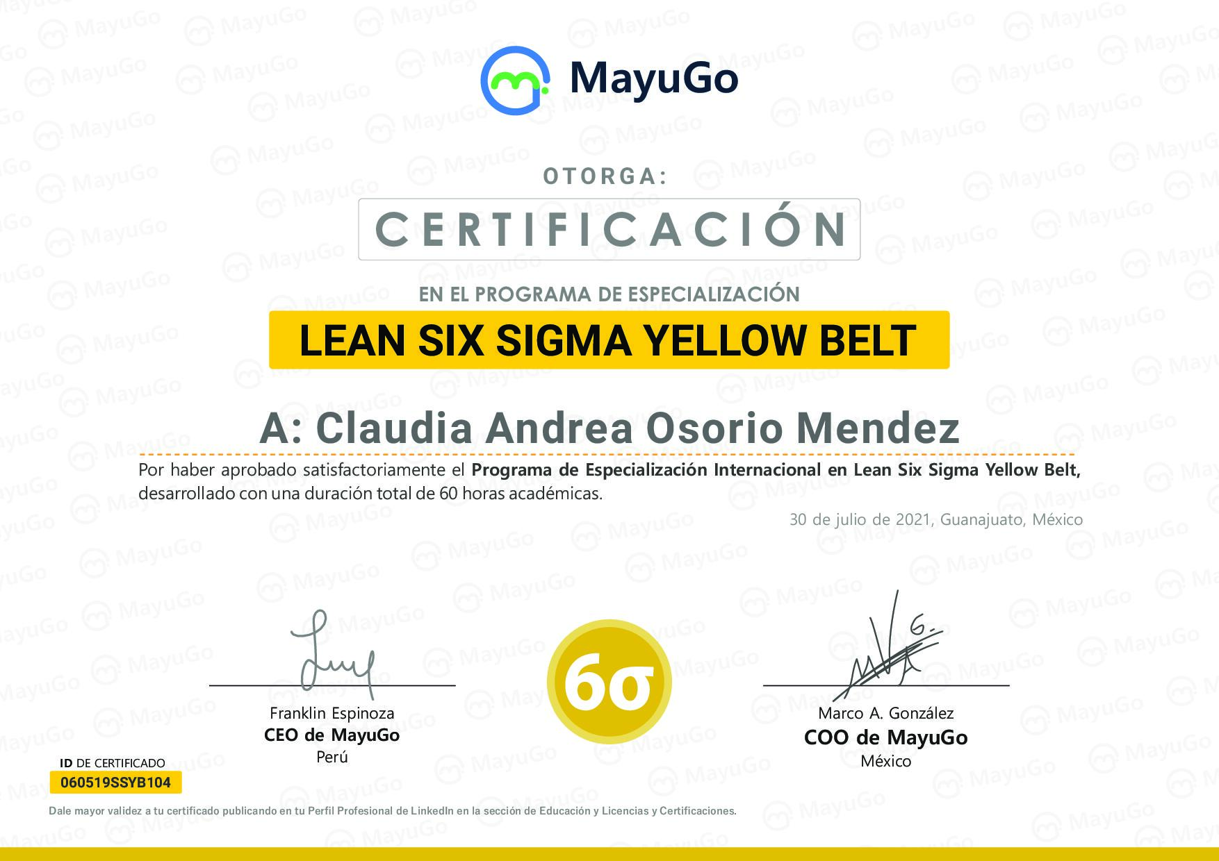 Certificado