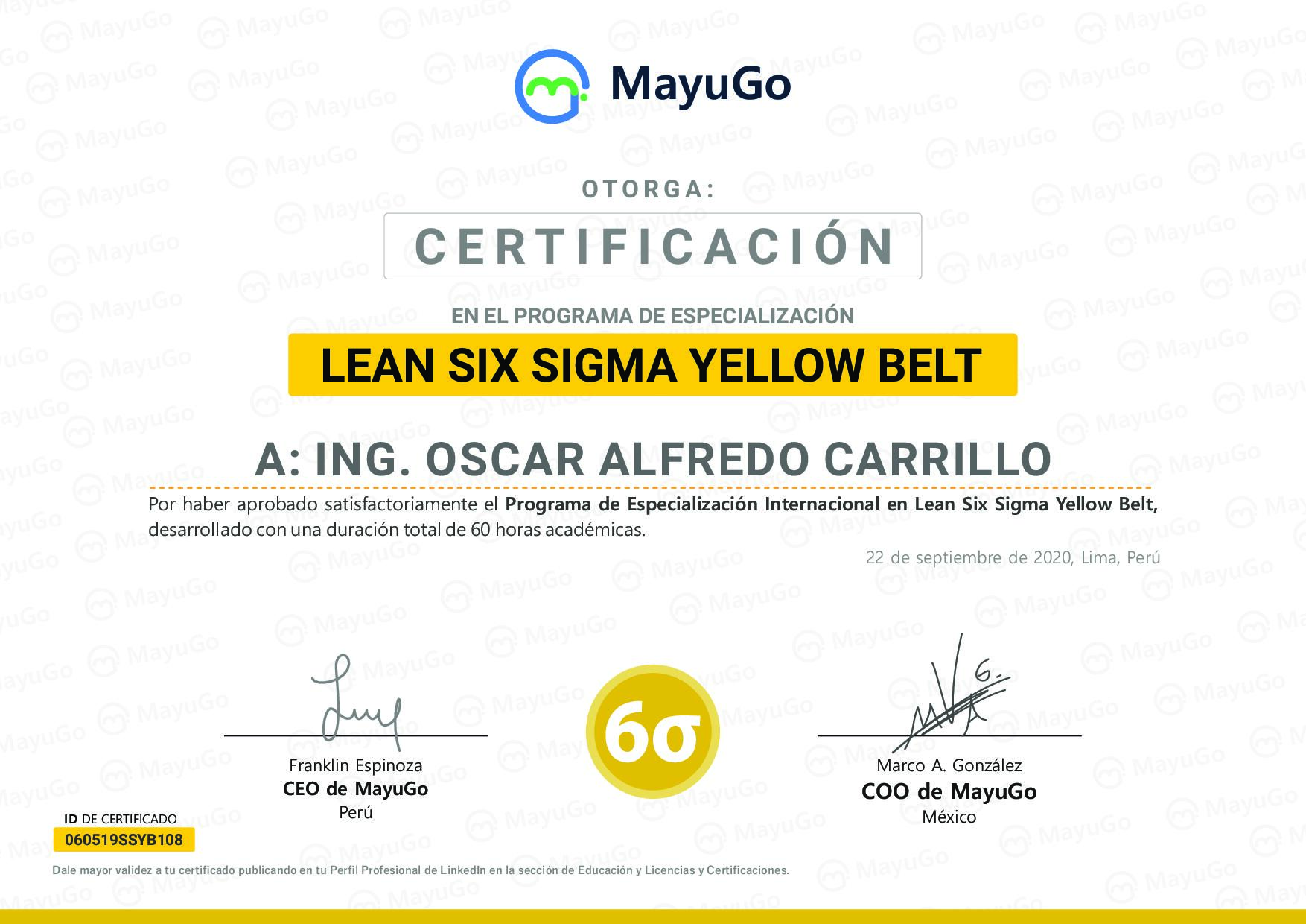 Certificado