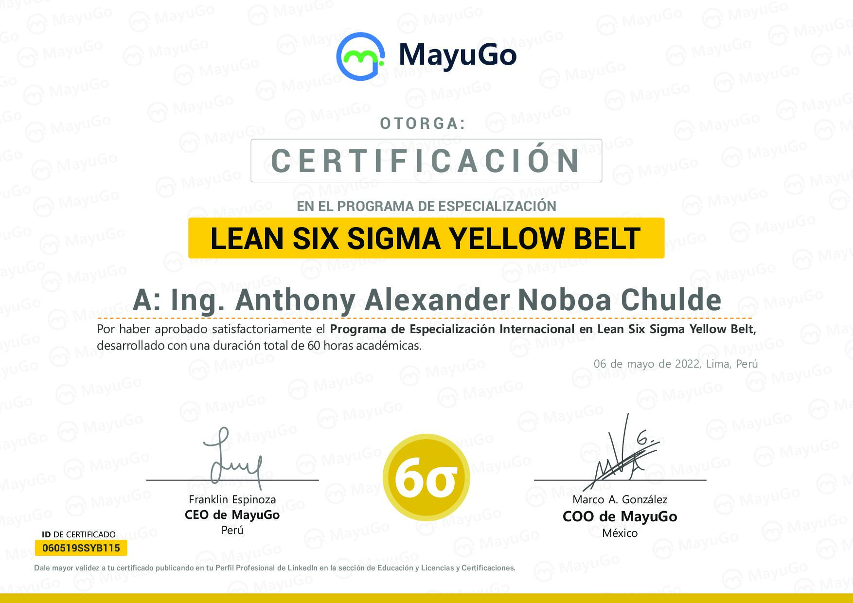 Certificado