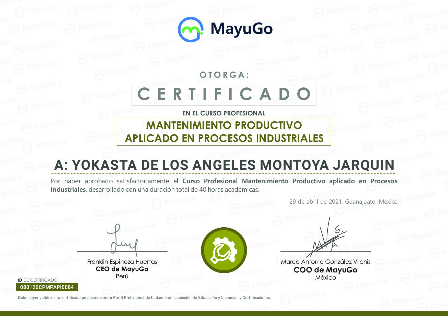 Certificado
