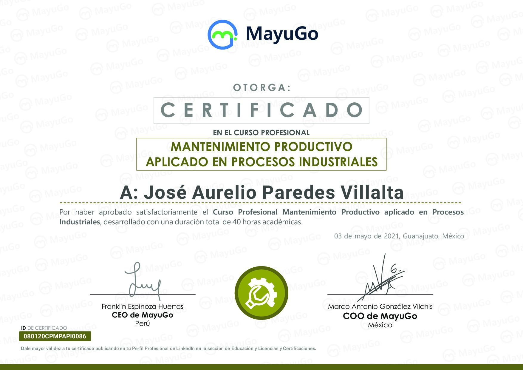 Certificado