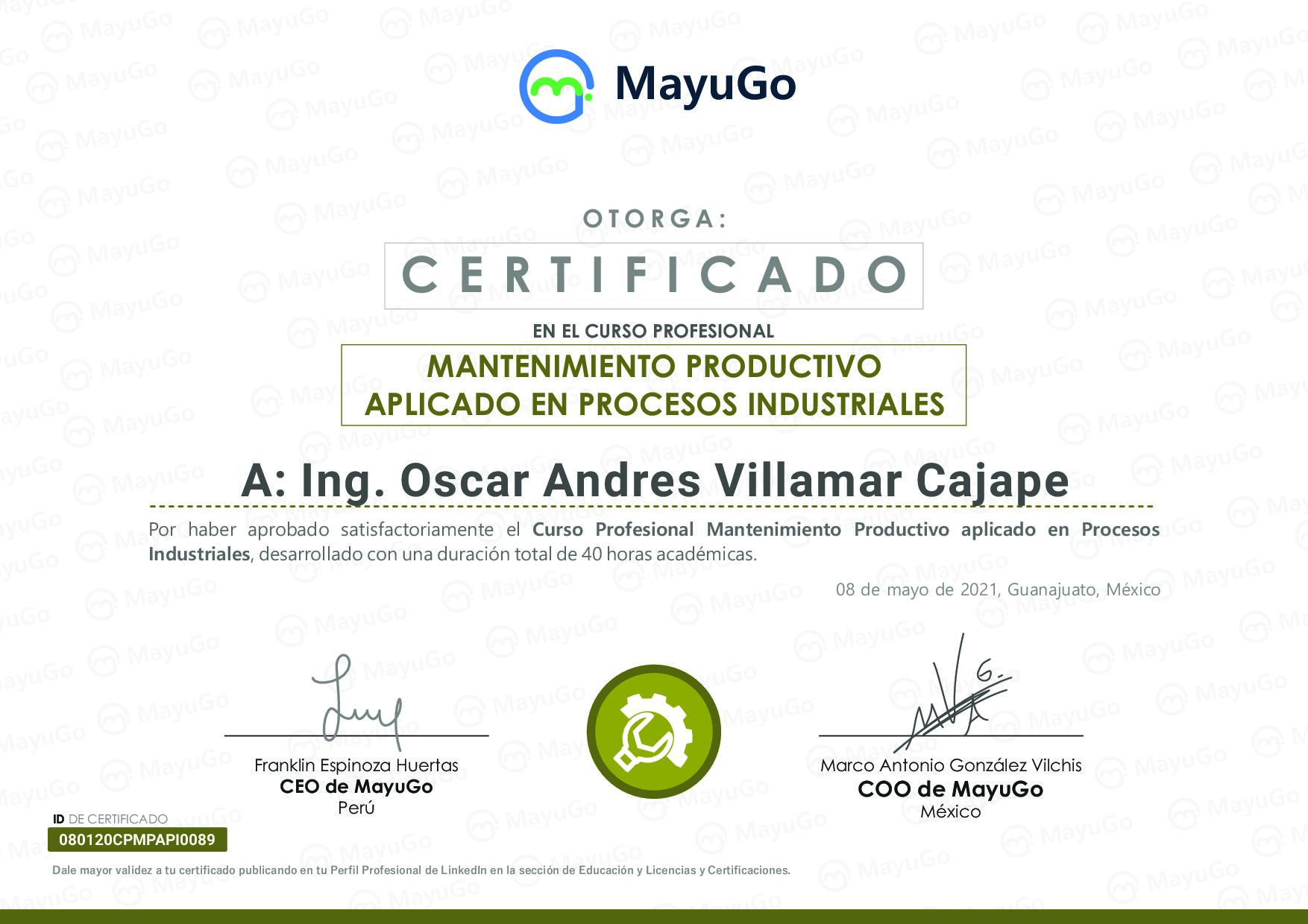 Certificado