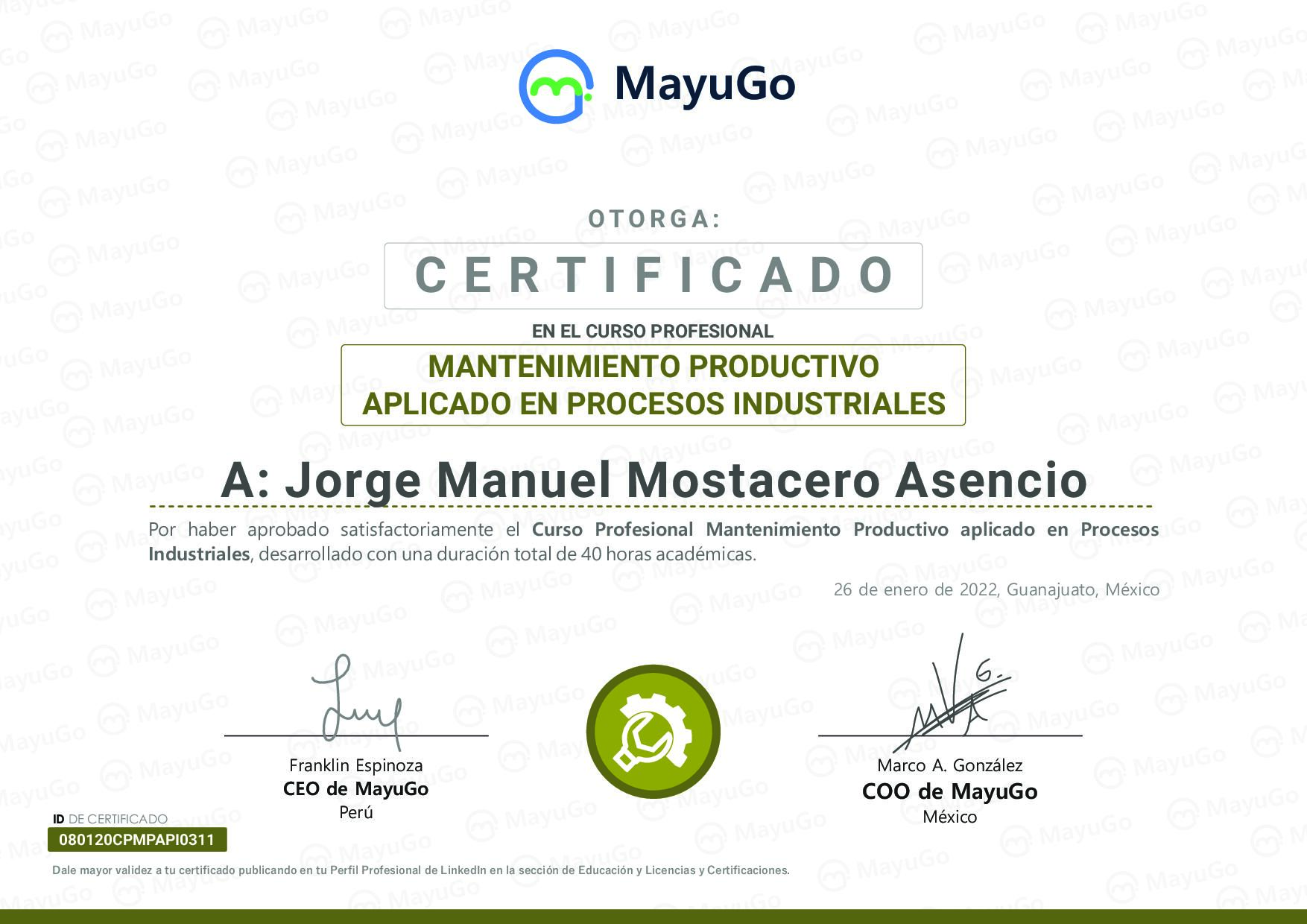 Certificado