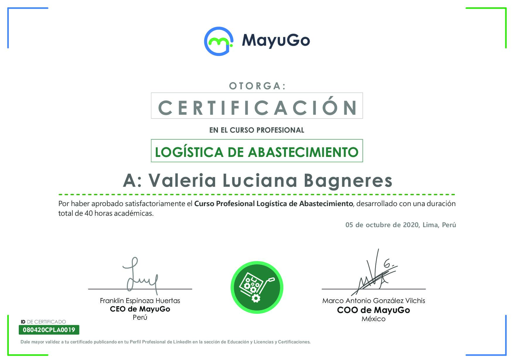 Certificado
