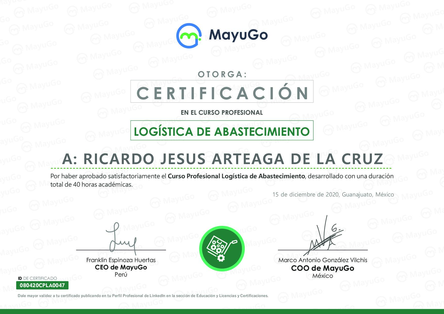 Certificado