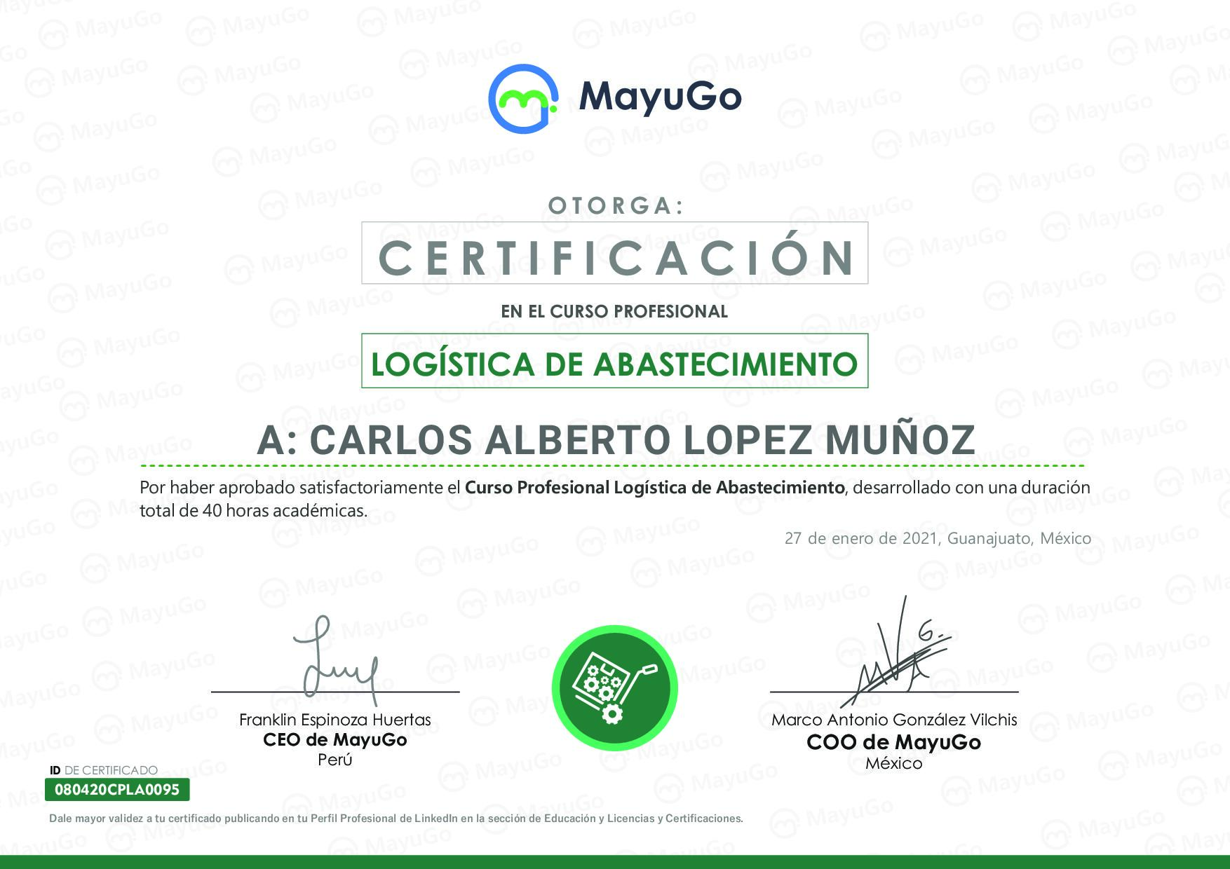 Certificado