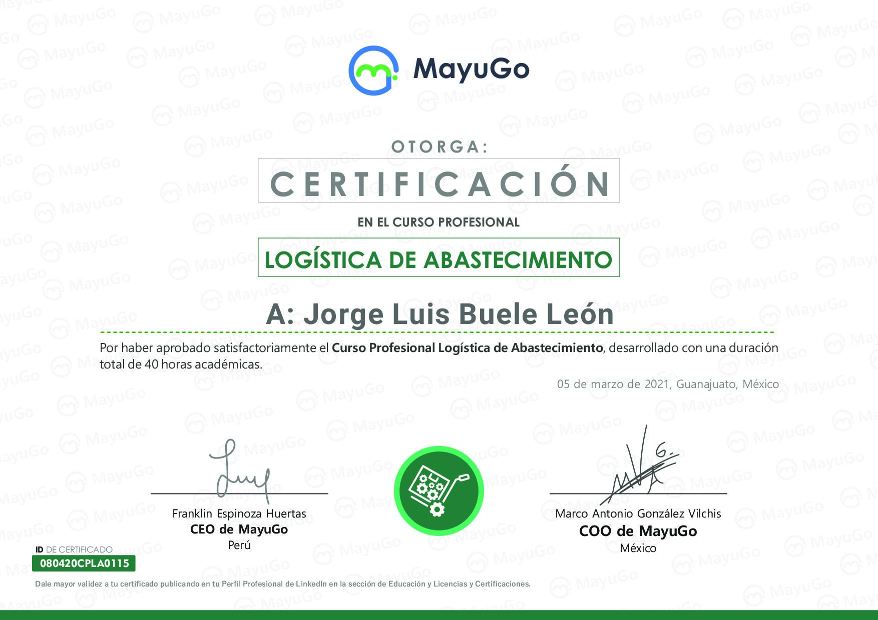 Certificado