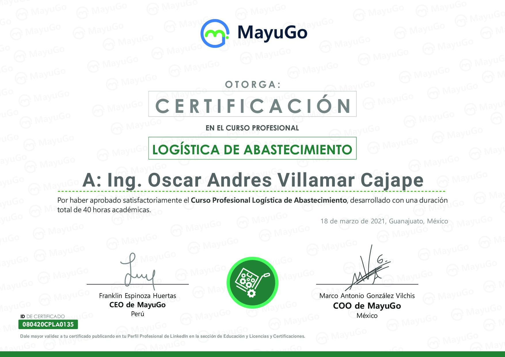 Certificado
