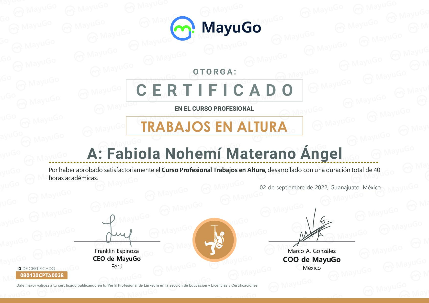 Certificado
