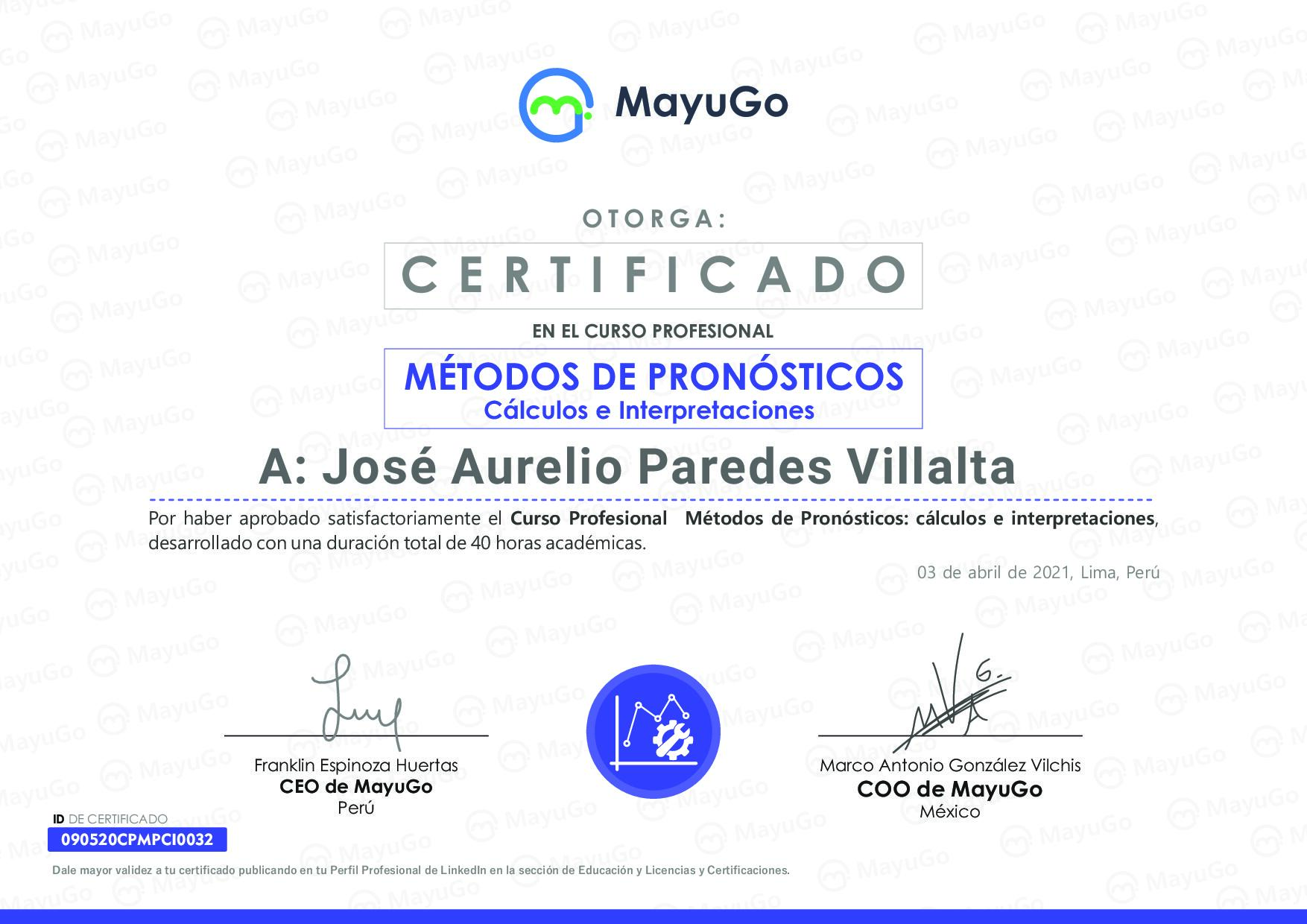 Certificado