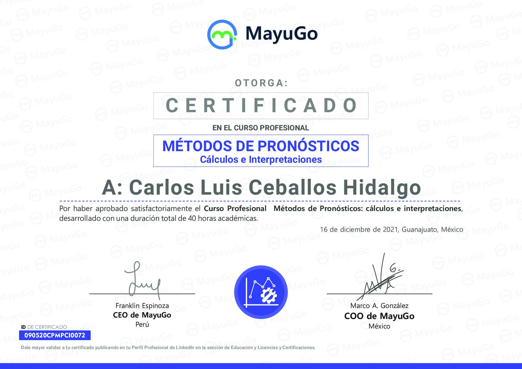 Certificado