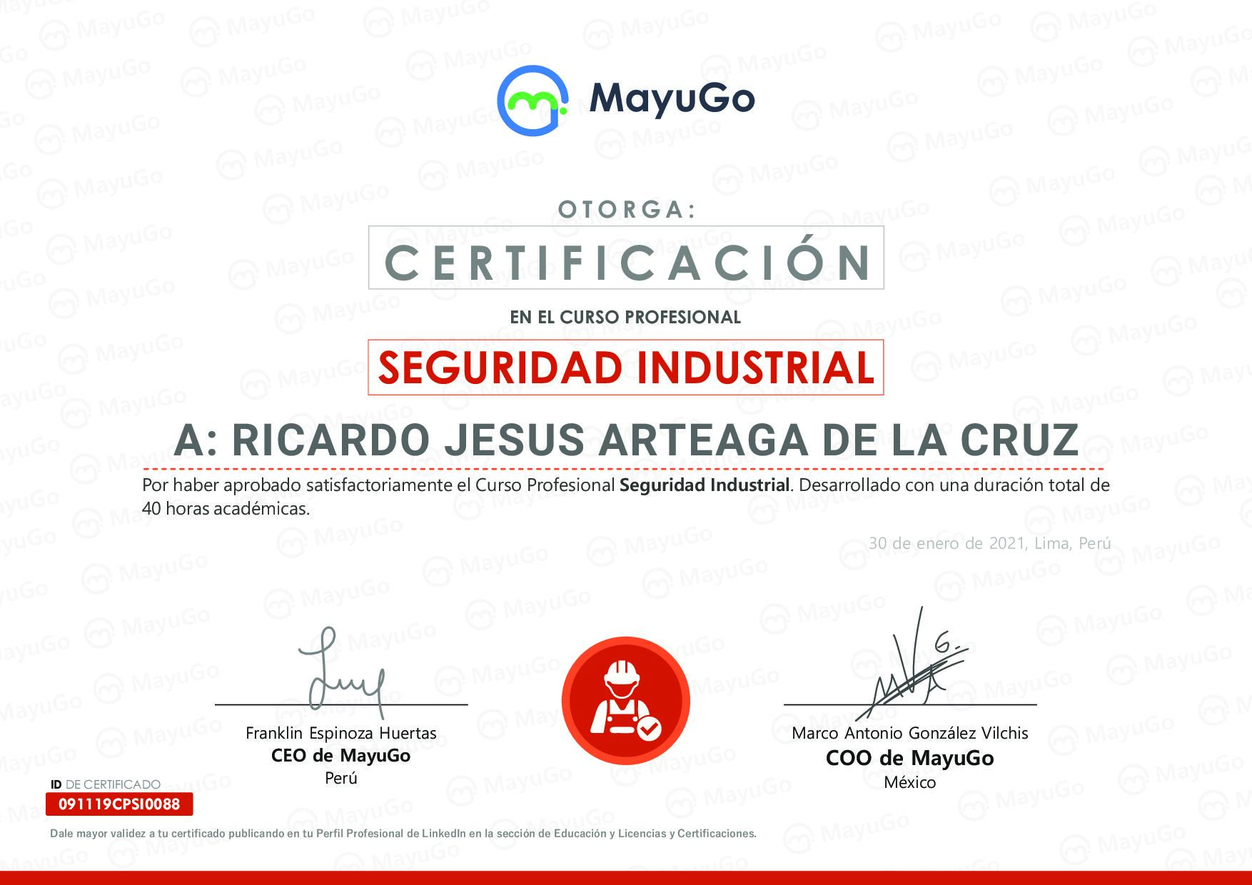 Certificado