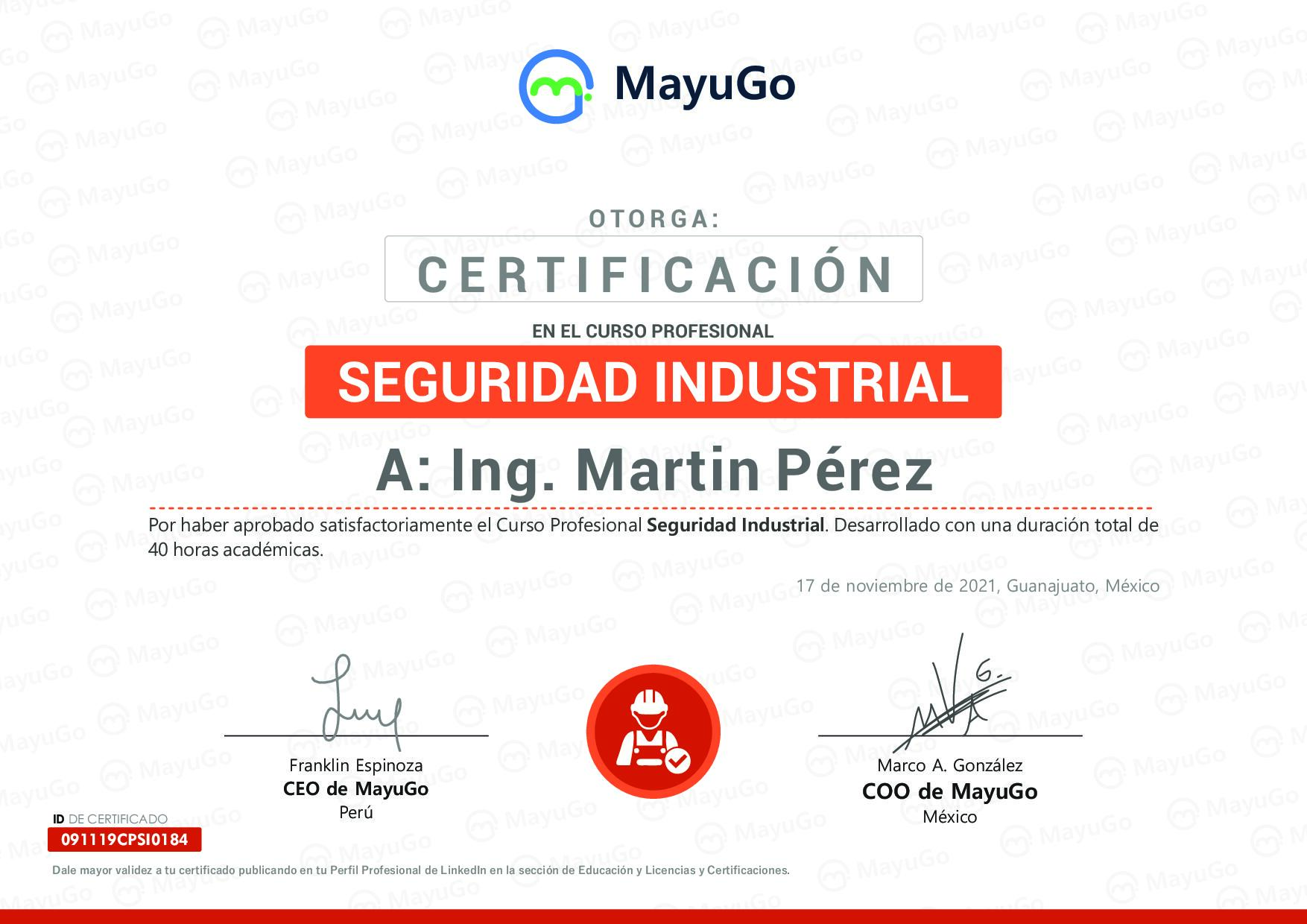 Certificado