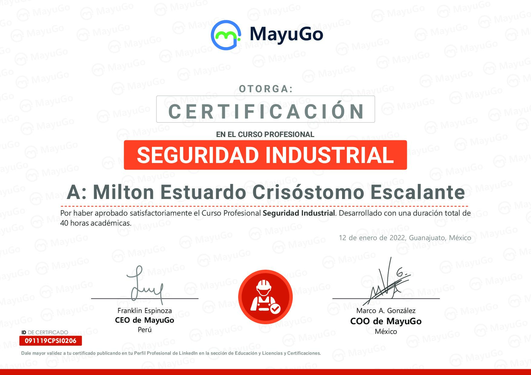 Certificado