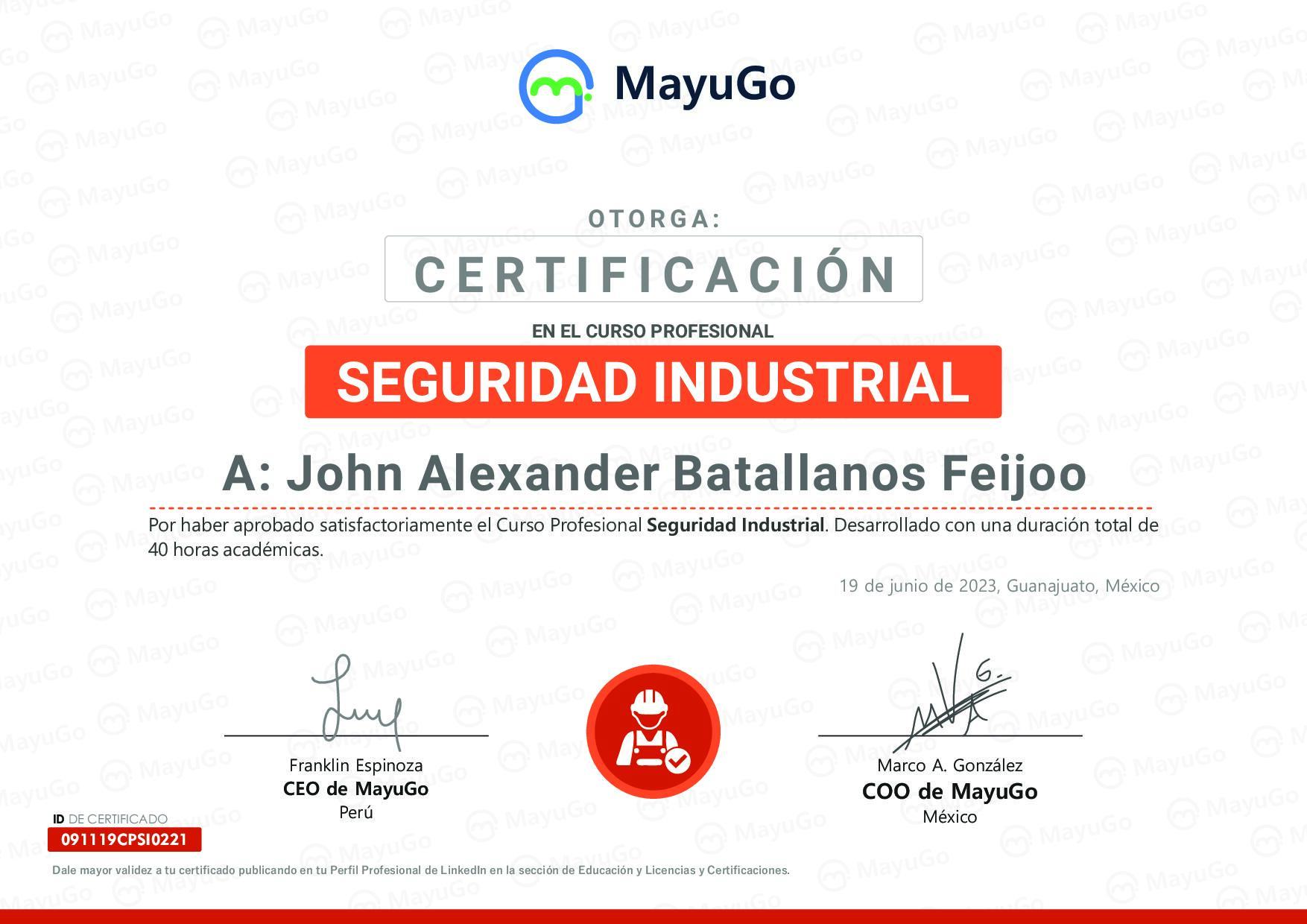 Certificado