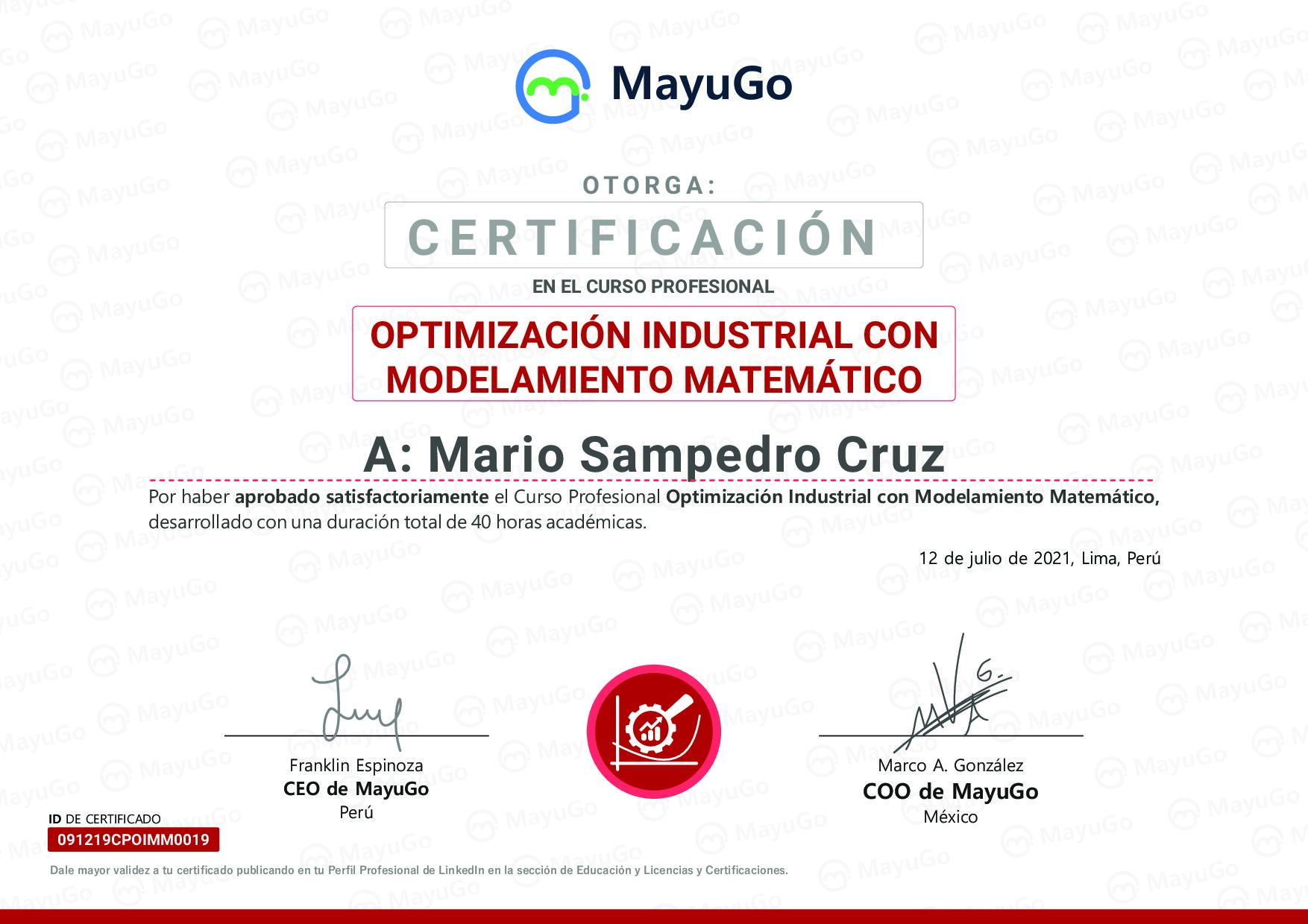 Certificado