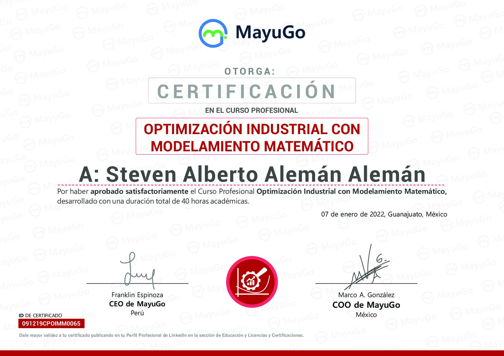 Certificado