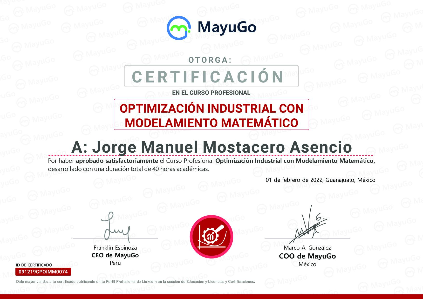 Certificado