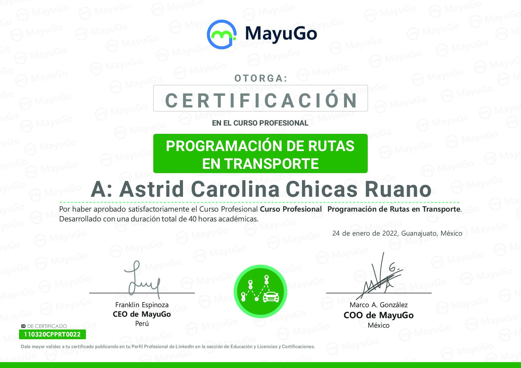 Certificado