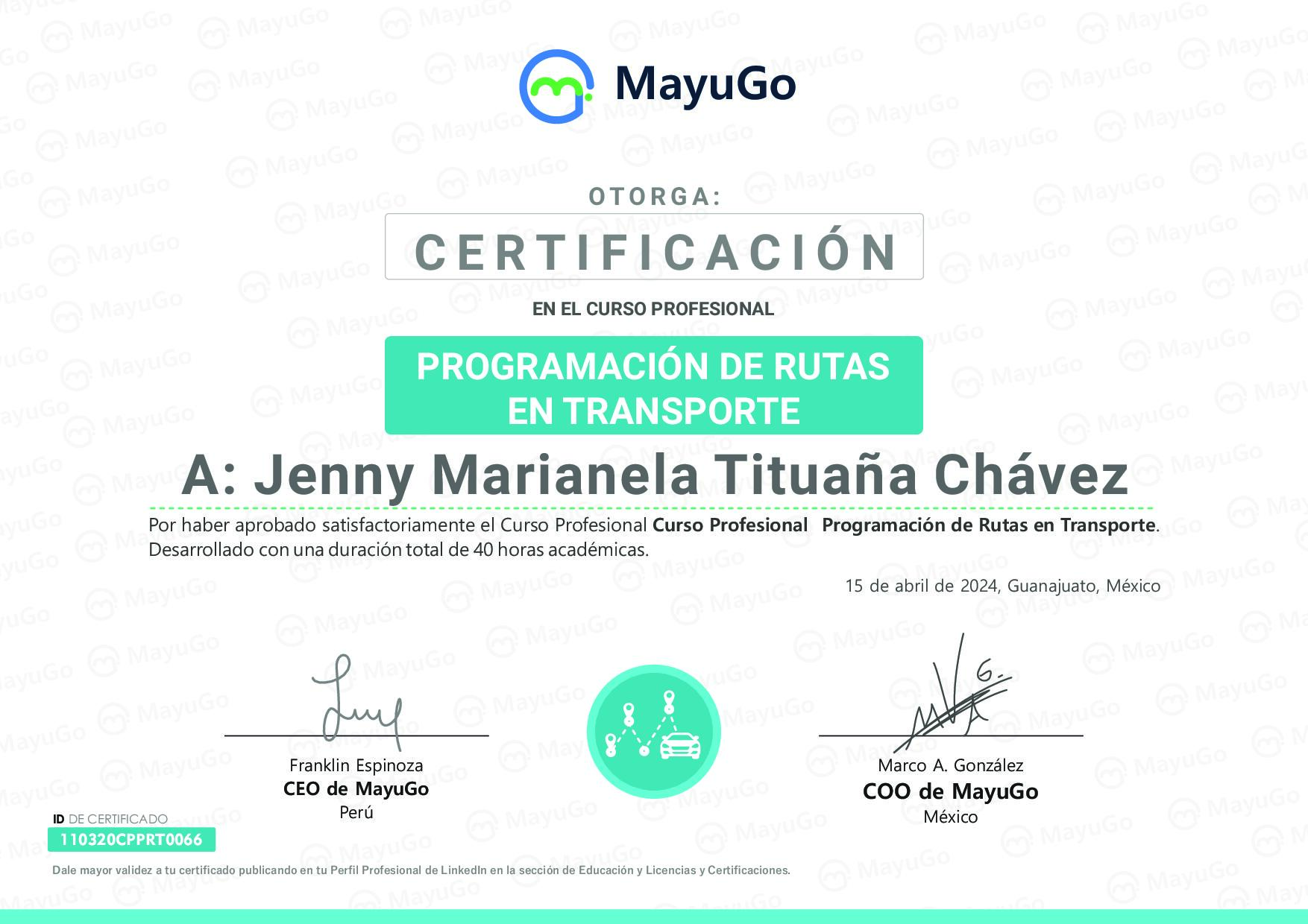 Certificado