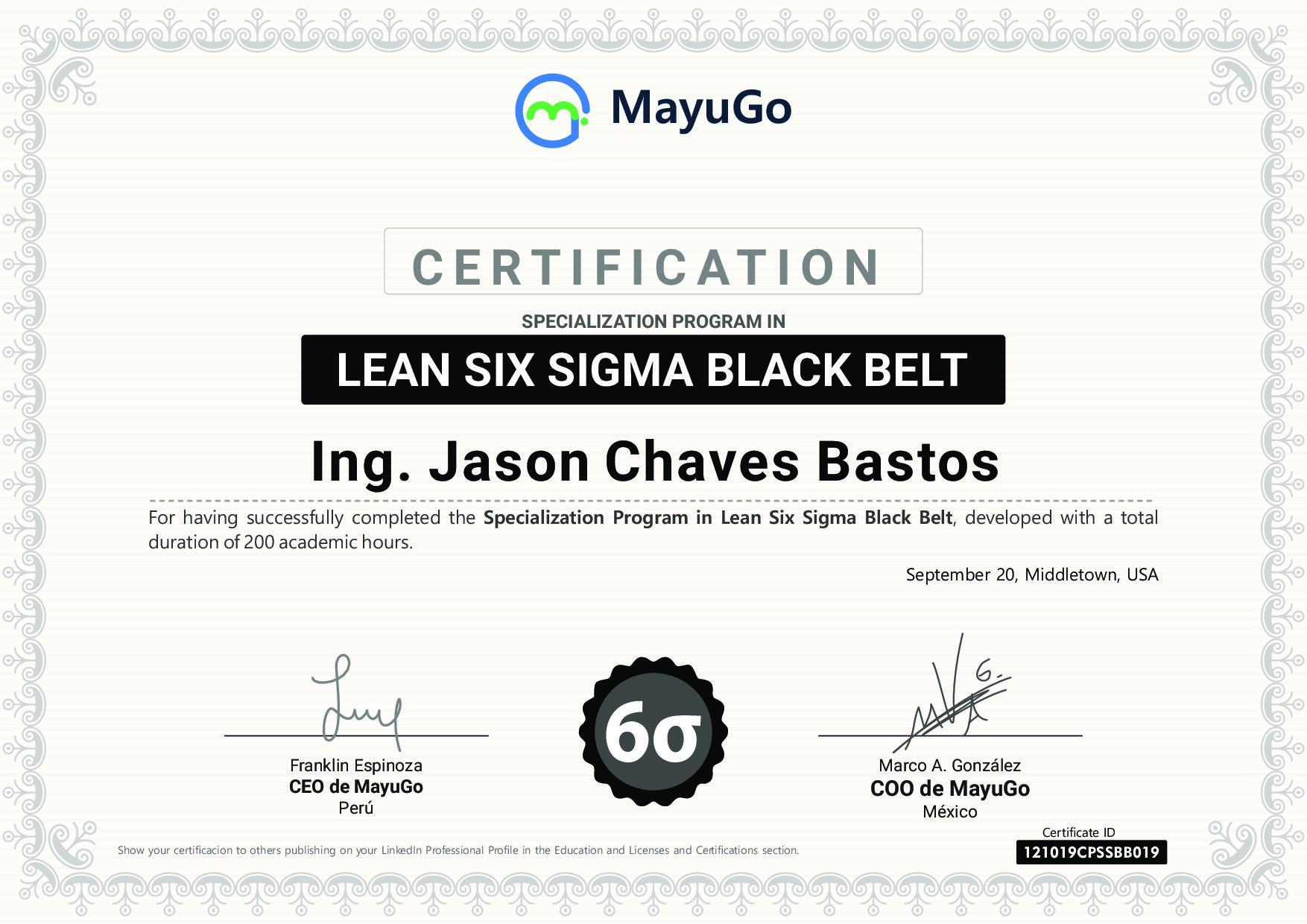 Certificado