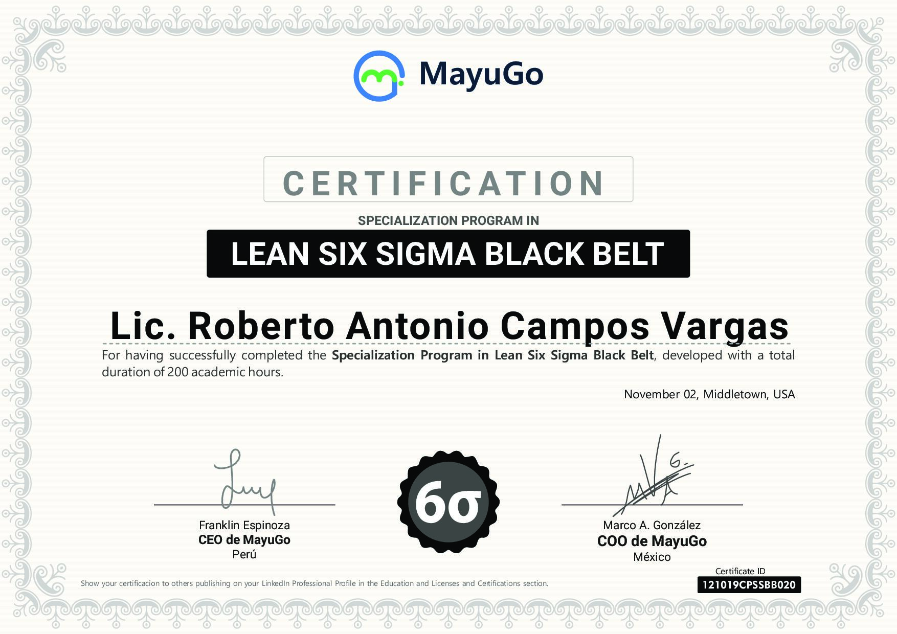 Certificado