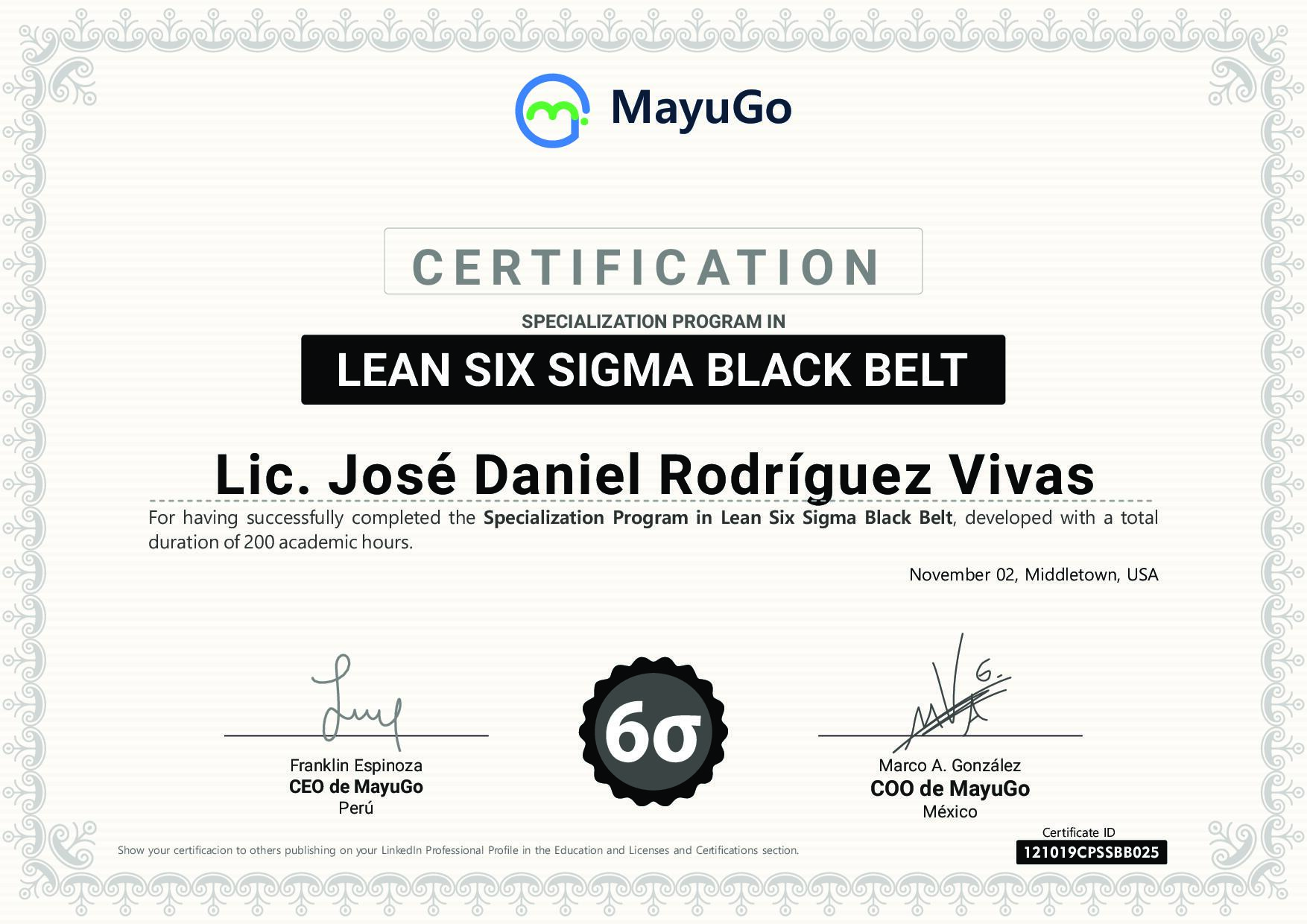 Certificado