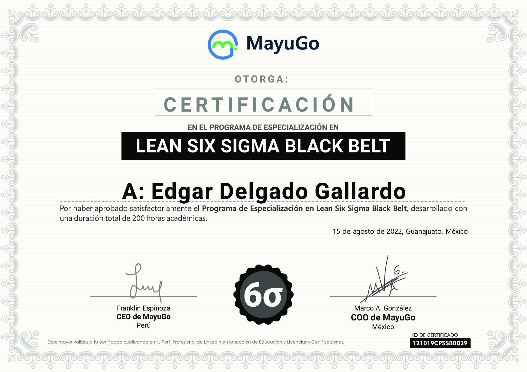 Certificado