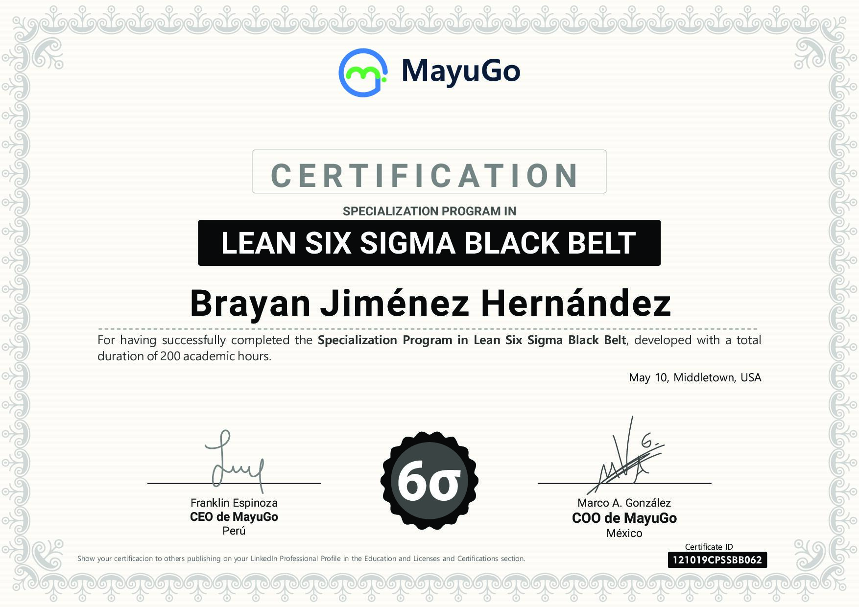 Certificado