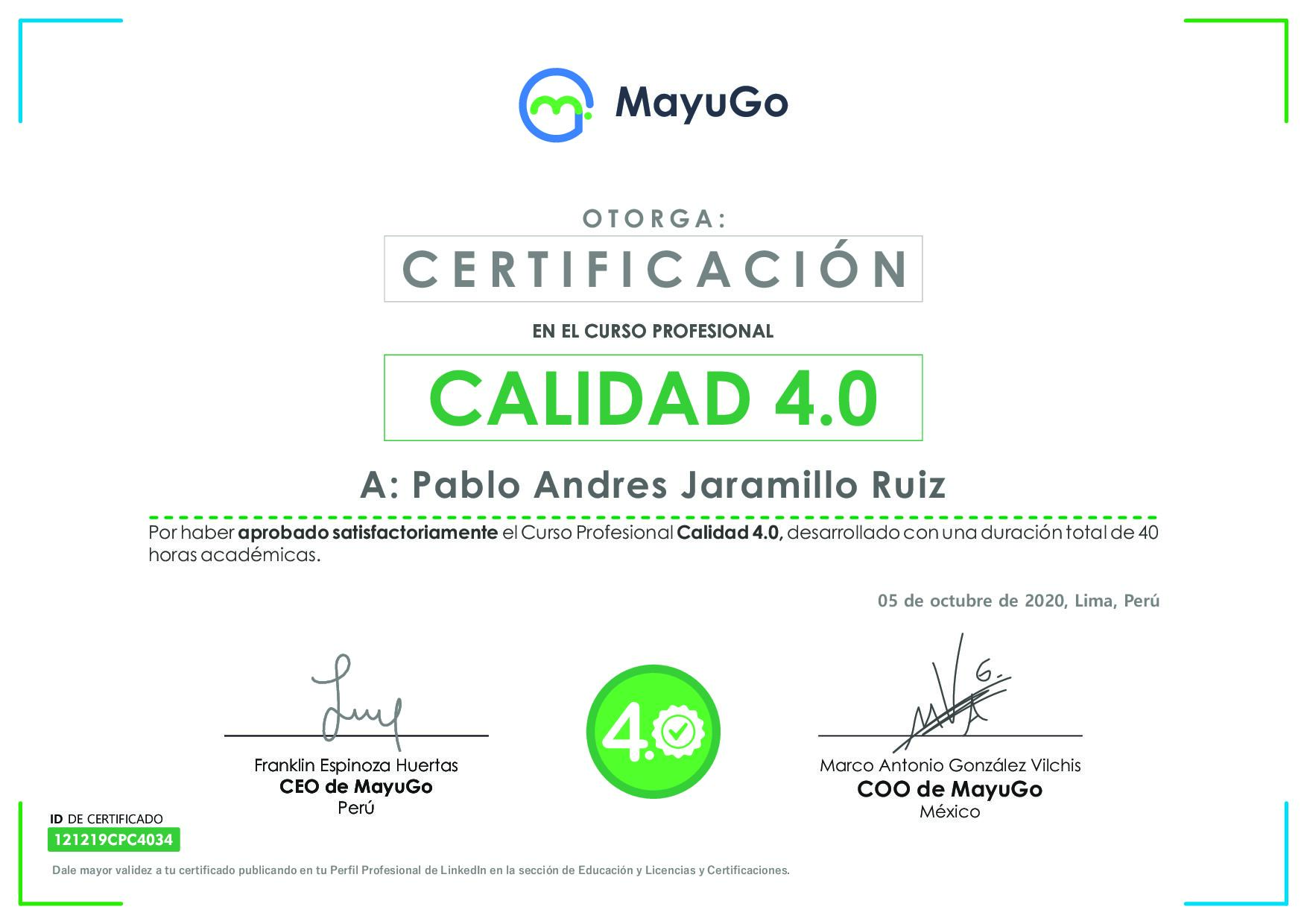 Certificado