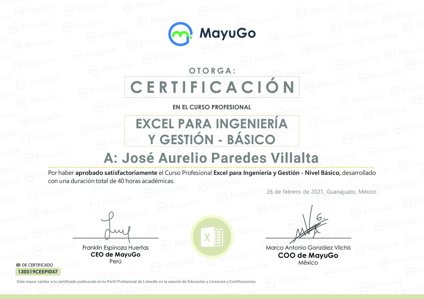 Certificado