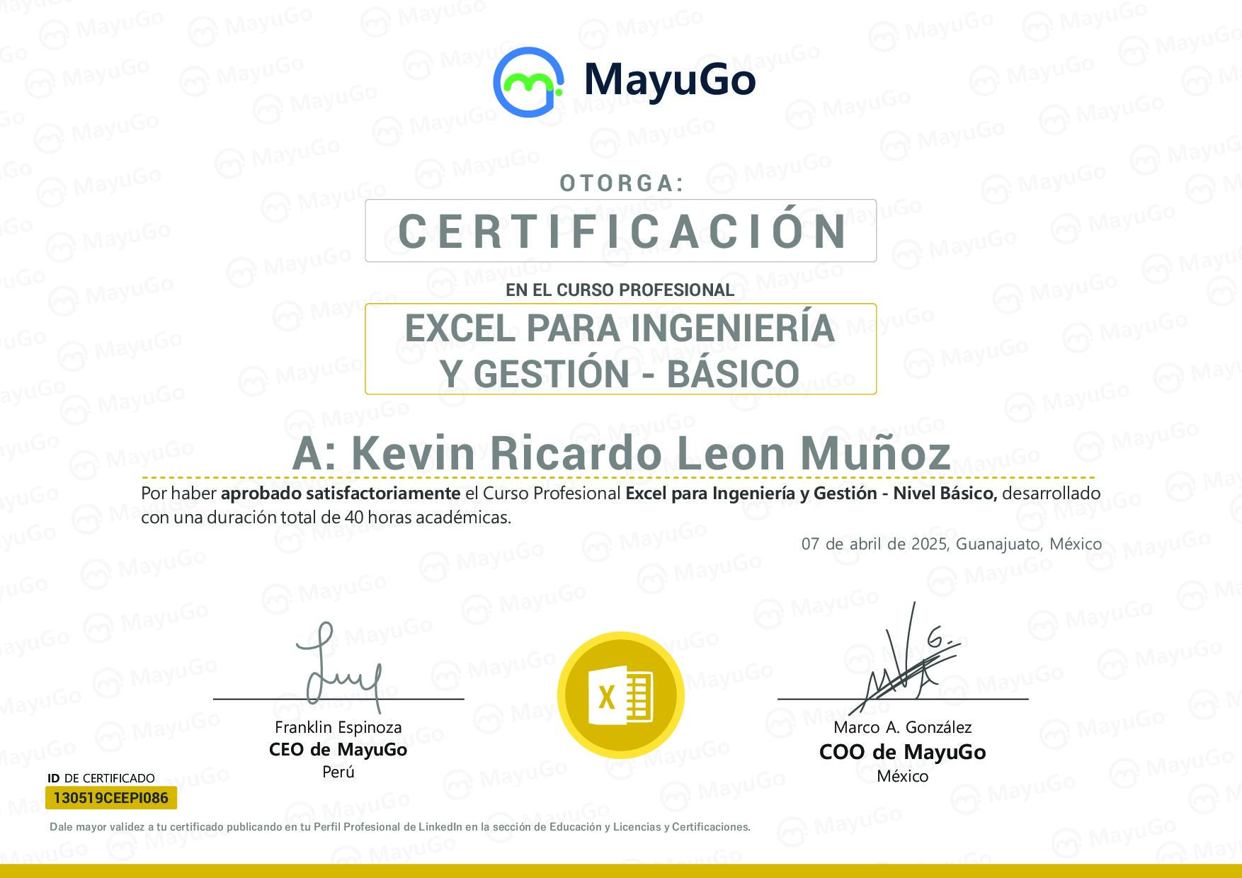 Certificado