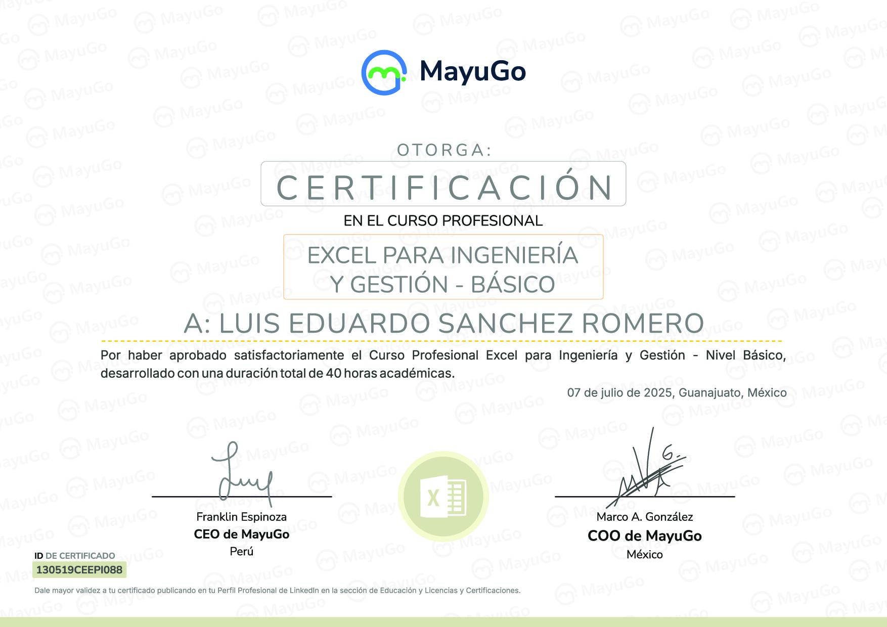 Certificado