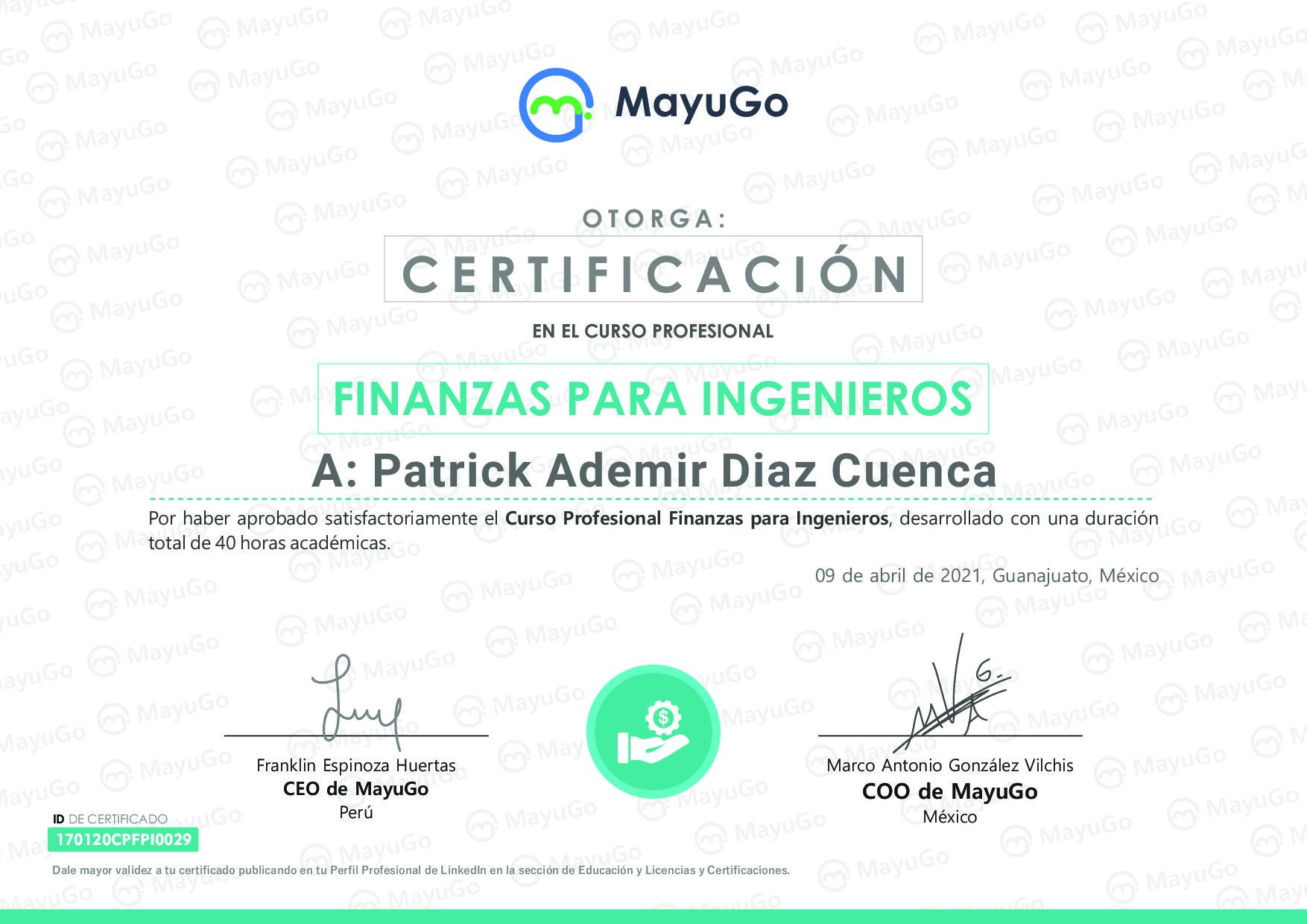 Certificado